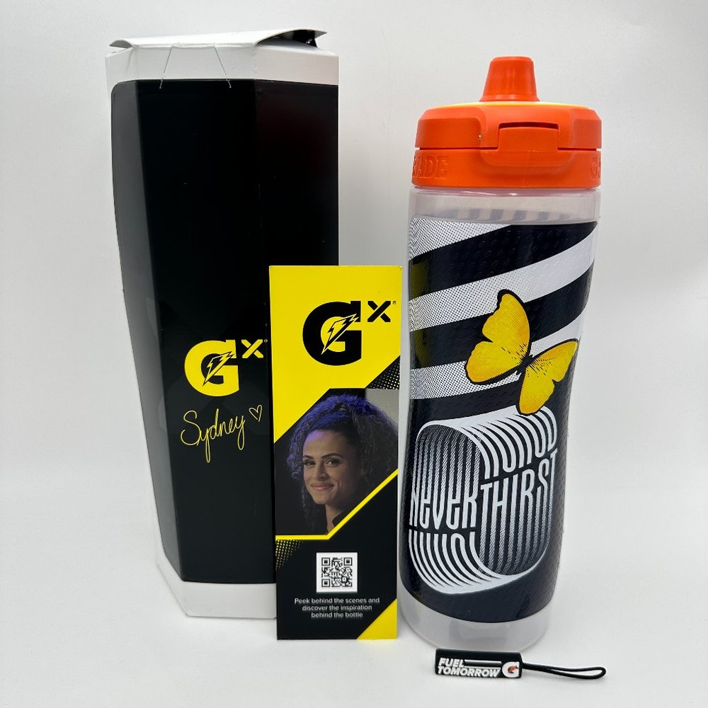 Sydney McLaughlin Gatorade Gx 30 oz Water Bottle / New